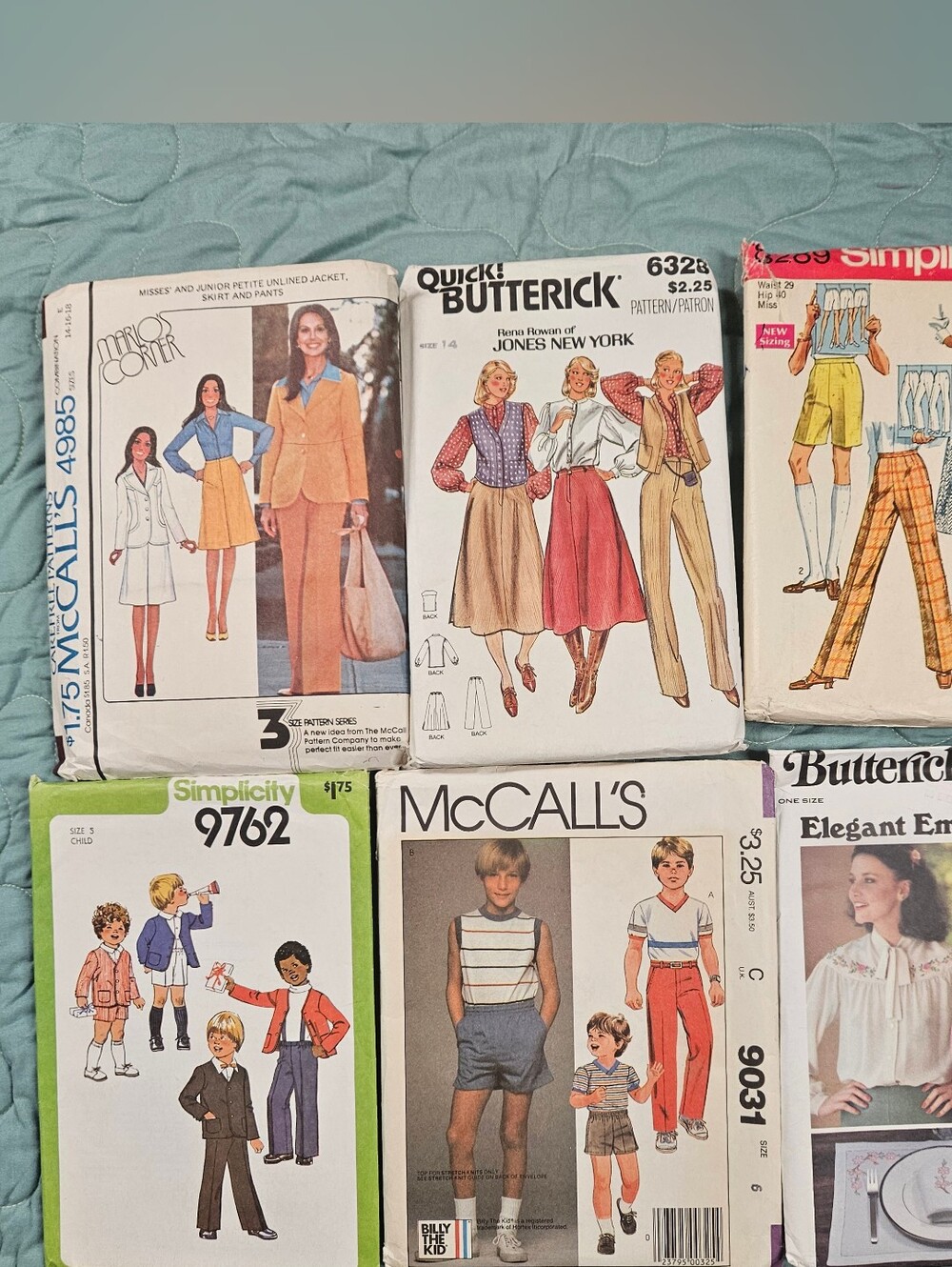 VINTAGE- Sewing Patterns Lot (6)